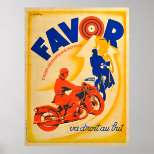 Motocicletas - Favor - Arte Antiguo
