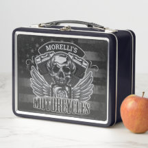 Motocicletas Skull V-Twin NOMBRE AÑADIDO de los ci