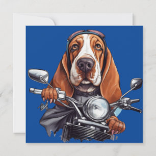 motociclista de perro de Guay, un lindo perrito de