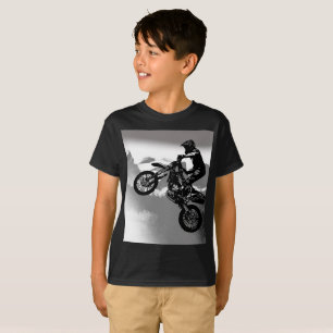 Motocross Biker - camiseta de las montañas rocosas