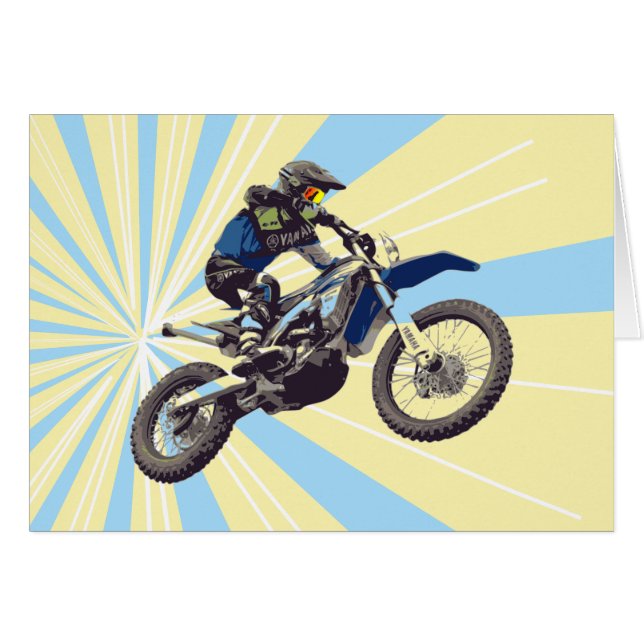 Motocross Blank (Anverso (Horizontal))