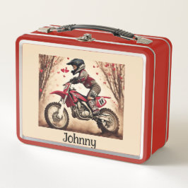 Motocross Kidd caja de almuerzo personalizada