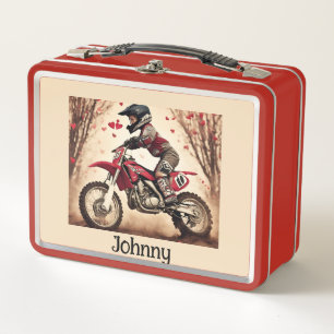Motocross Kidd caja de almuerzo personalizada