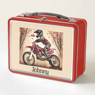 Motocross Kidd caja de almuerzo personalizada