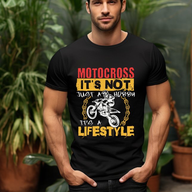 Motocross no es un hobby es una camiseta de estilo (Subido por el creador)