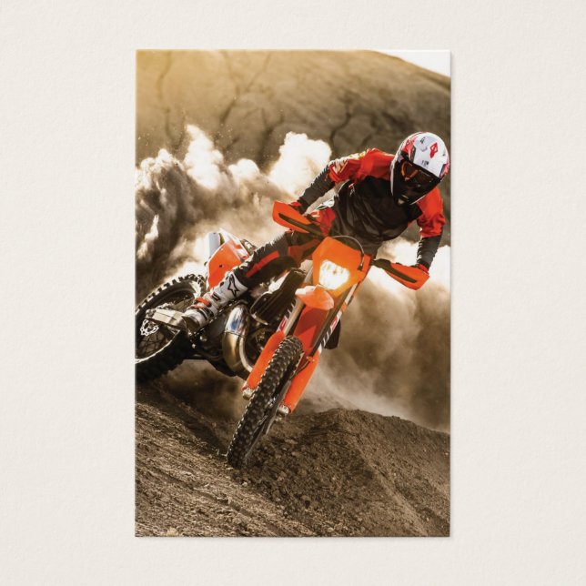 Motocross Rider (Anverso)