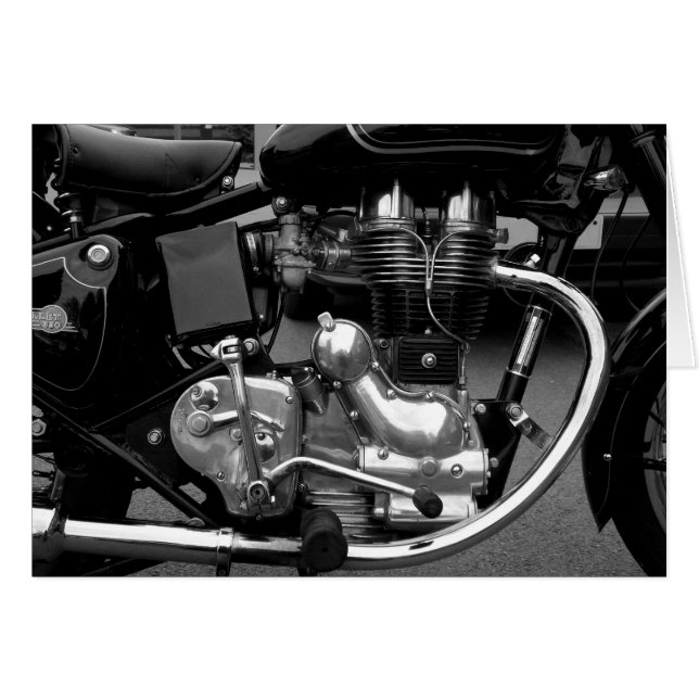 Motor de motocicleta II (Anverso (Horizontal))