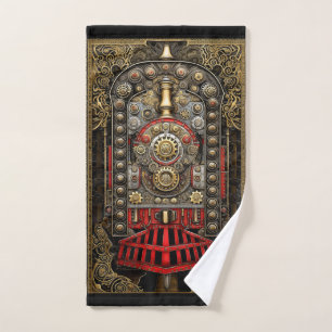 Motor de tren steampunk victoriano inusual G8