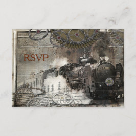 Motor de vapor Steampunk RSVP