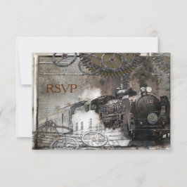Motor de vapor Steampunk RSVP