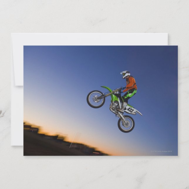 Motorcross Rider (Anverso)