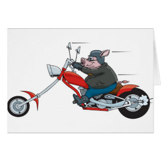 Motorista del cerdo