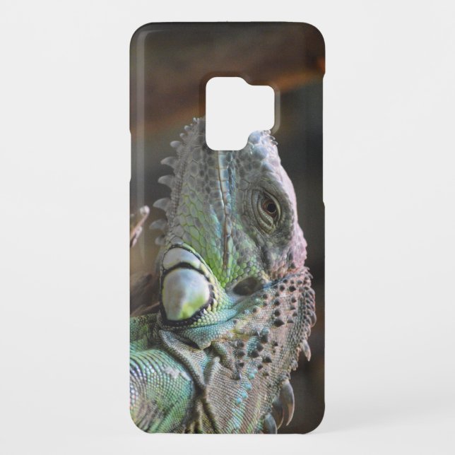 Motorola Droid RAZR Funda con cabeza de Iguana (Reverso)
