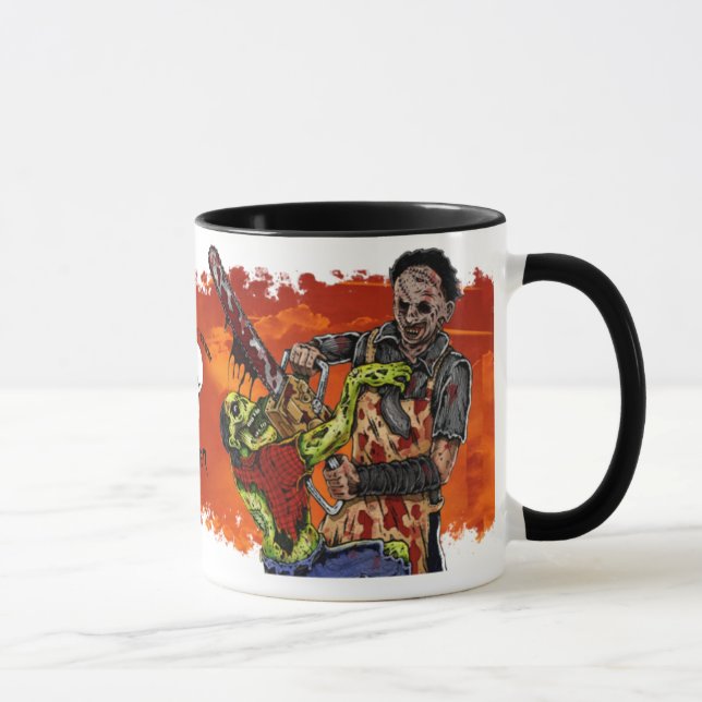 Motosierra CONTRA la taza del zombi (Derecha)