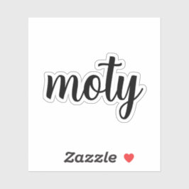 Moty - Madre Del Año pegatina