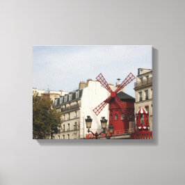 ¡Moulin Rouge! París, Francia, fotografía, lienzo