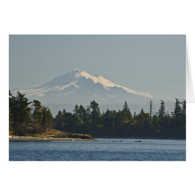 Mount Baker domina el paisaje (Anverso (Horizontal))