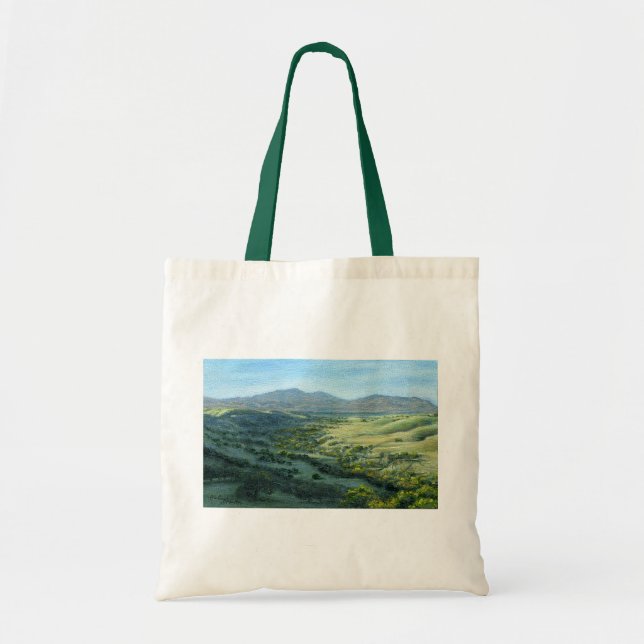 "Mount Diablo Southern View" Bolsa de Tote (Frente)