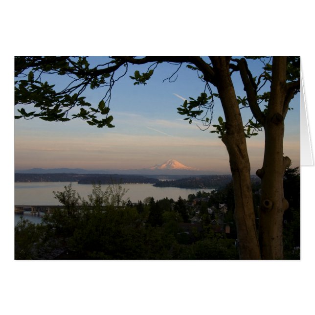 Mount Rainier Vista (Anverso (Horizontal))