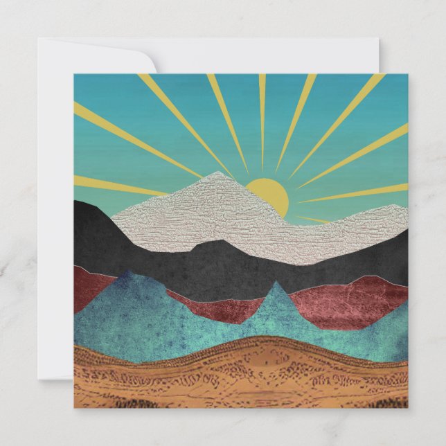 Mountain Fantasy Sunrise (Anverso)