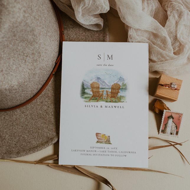 Mountain Lake Chairs | Rustic Outdoor  (Subido por el creador)