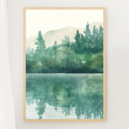 Mountain Lake Tranquil Print 3 de 3 Posters