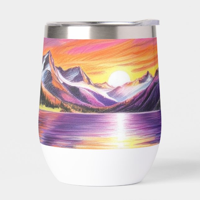 Mountain Sunset (Izquierdo)