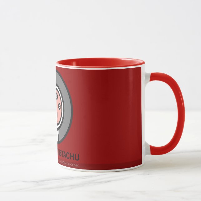 moustachu de le bébé - taza - 003 (Derecha)