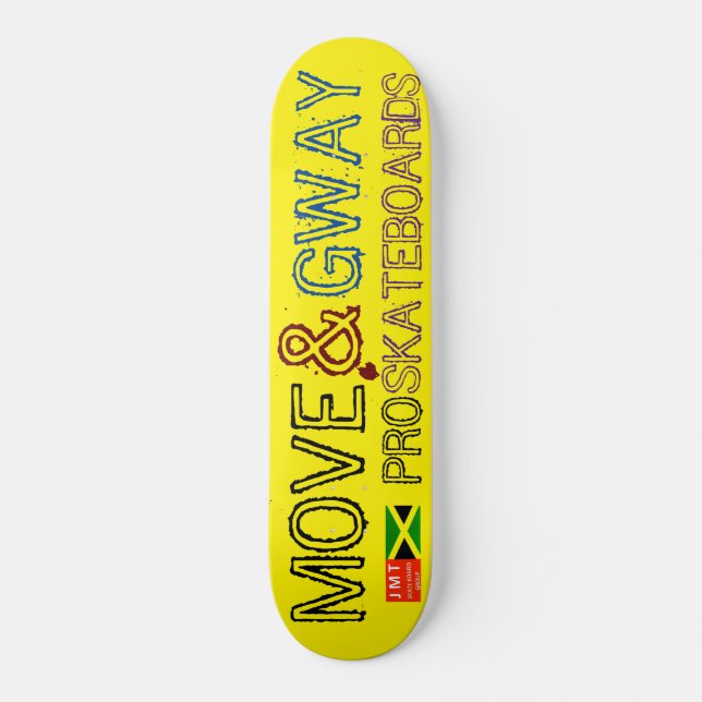 MOVE & GWAY SKATEBOARDS / JMT USA (Anverso)