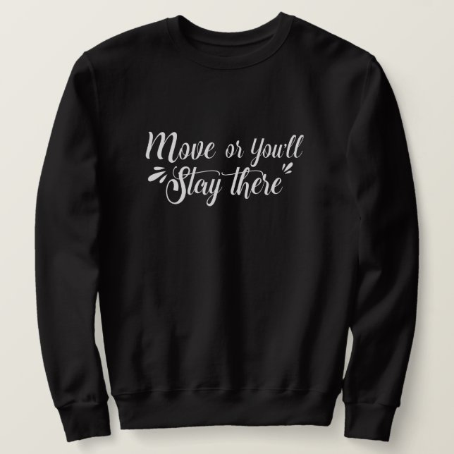 MoveOrYST - Sudadera básica auto-motivante para ho (Anverso del diseño)