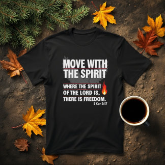 Mover con el espíritu - diseño de camisetas libres