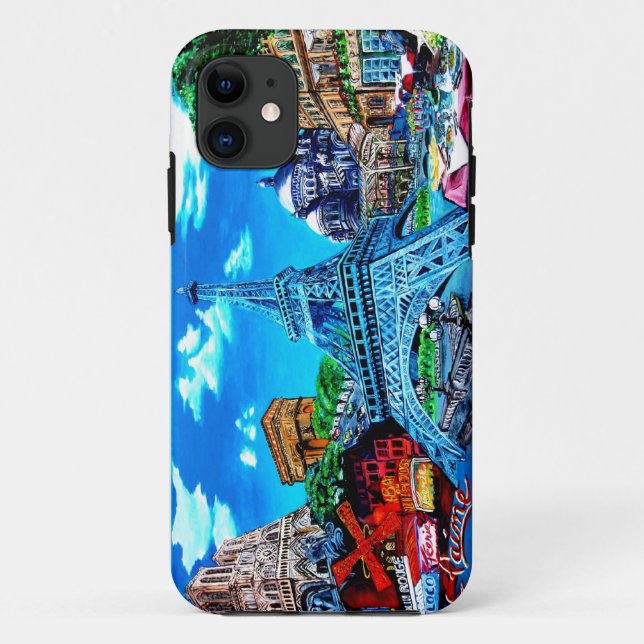 Móvil cubierta funda París i Phone 5, Tough Xtreme (Reverso)