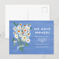 MOVIMIENTO INVITACIÓN Cute Daisy Bouquet Pintado a