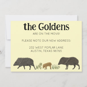 MOVIMIENTO INVITACIÓN Familia Javelina Sudoeste