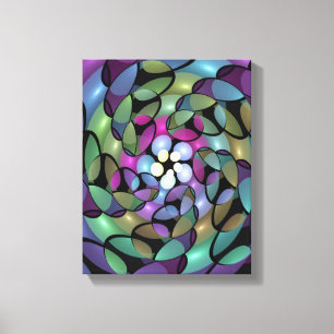 Movimientos coloridos Resumen Arte Fractal Trippy