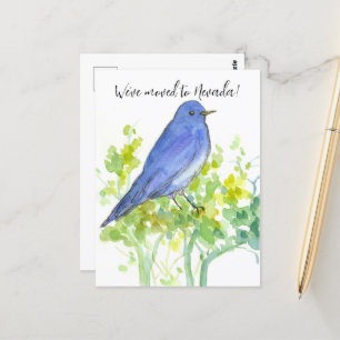 Moving Invitación Nevada Bluebird Sagebrush