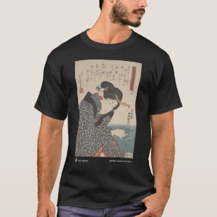 Moxibustion japonés - camiseta negra