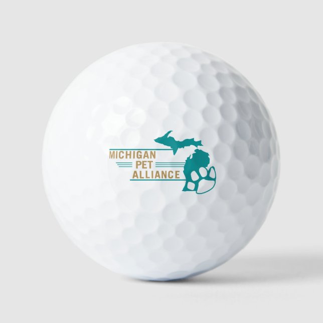 MPA 3-pack de bolas de golf (Anverso)