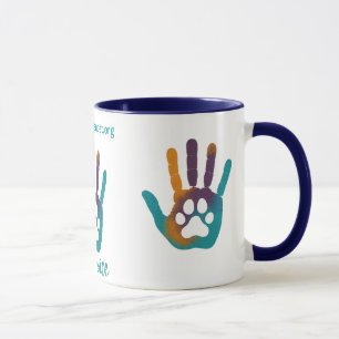 MPA Una Paw de voz Imprimir en tazas de café de im