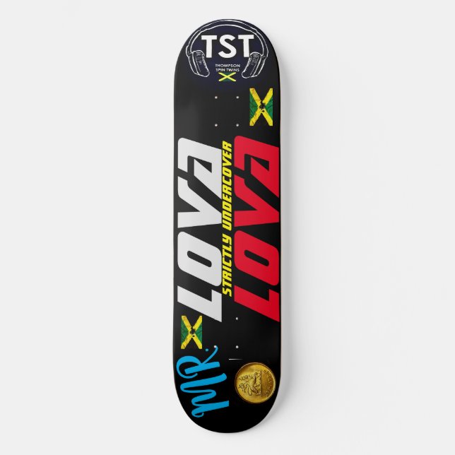 MR LOVA LOVA  8 1/2" Tabla de Skateboard (Anverso)