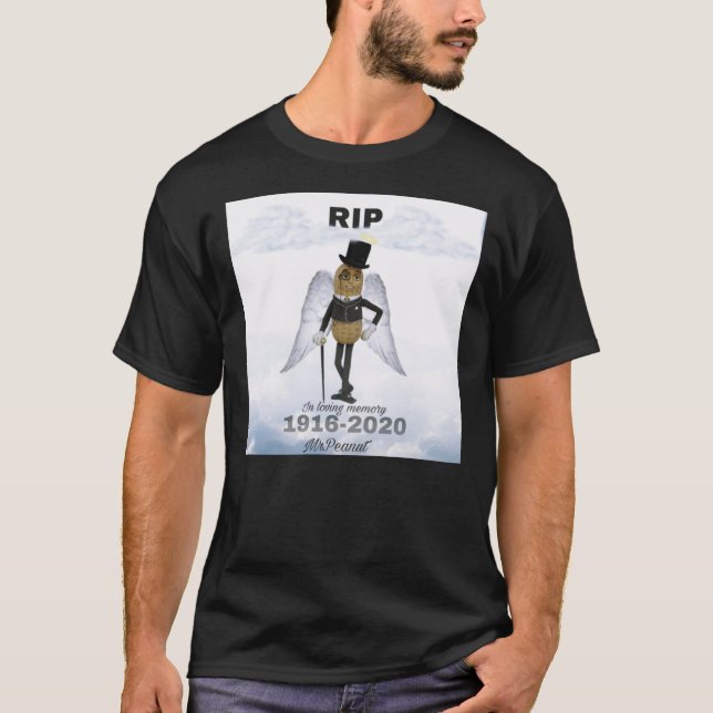 Mr.Peanut RIP camiseta clásica (Anverso)