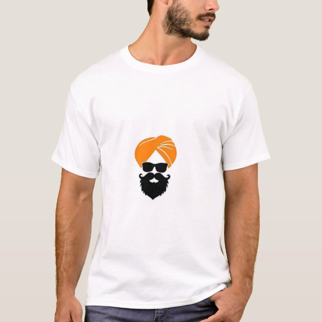 Mr Singh camiseta Sardari look (Anverso)