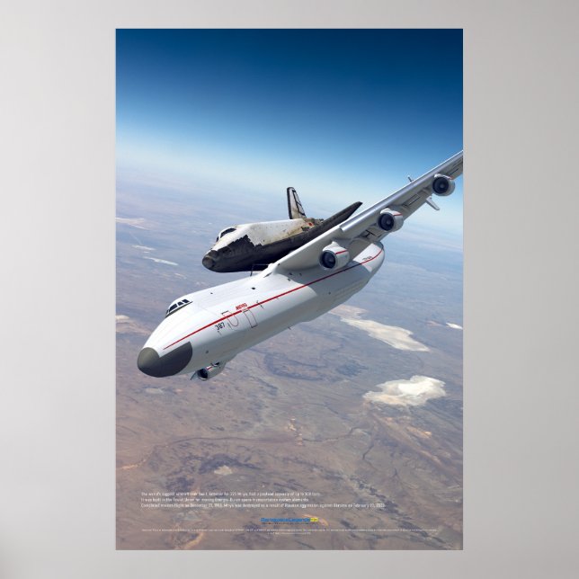 Mriya y Buran: Póster del Triunfo de la Aviación S (Frente)