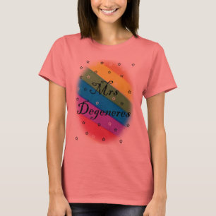 mrs degeneres - camiseta lesbiana