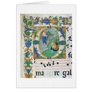 Ms 515 f.1r el proyecto milagroso de pescados, de