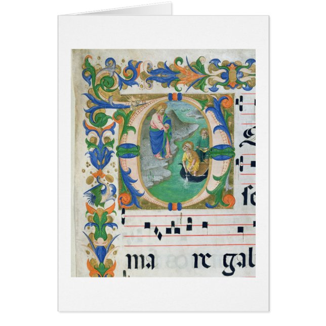 Ms 515 f.1r el proyecto milagroso de pescados, de (Frente)