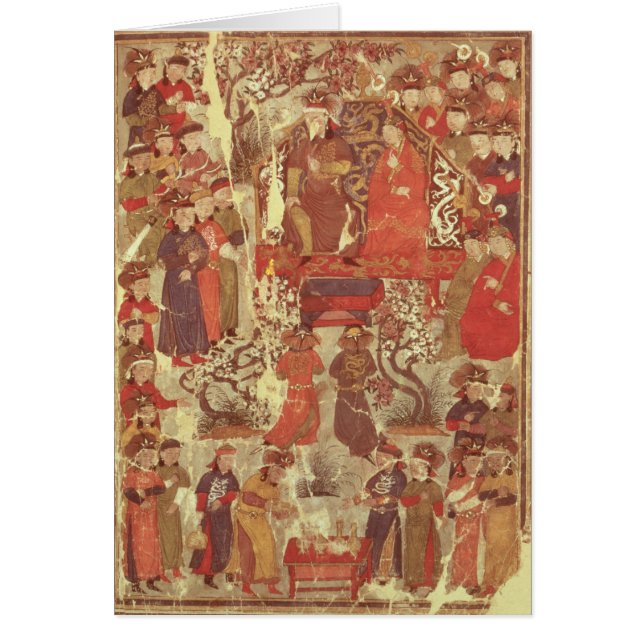 Ms Supp. Pers.Genghis Khan y su esposa (Frente)