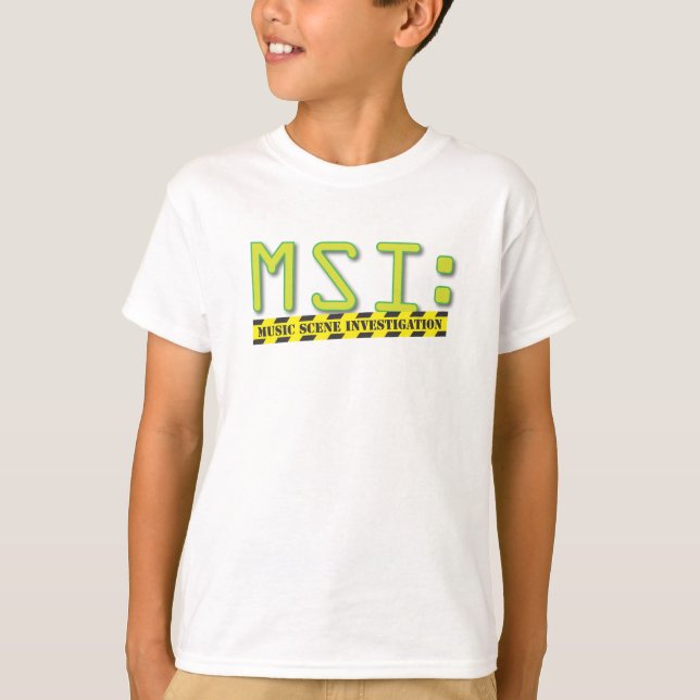 MSI oficial: Camiseta de los niños del logotipo (Anverso)