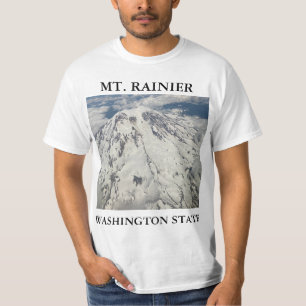 MT aéreo. Camiseta Rainier Washington State
