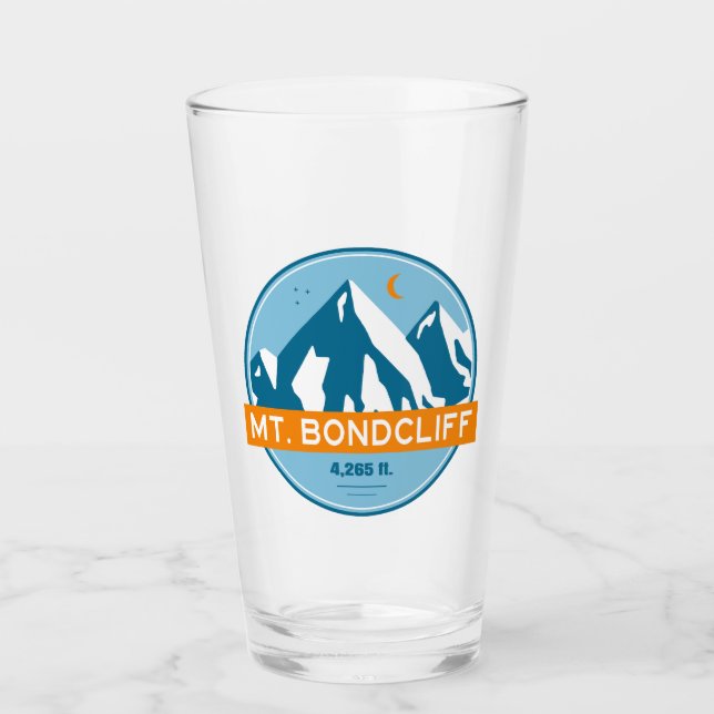 Mt. Bondcliff New Hampshire Estrellas Luna (Anverso)